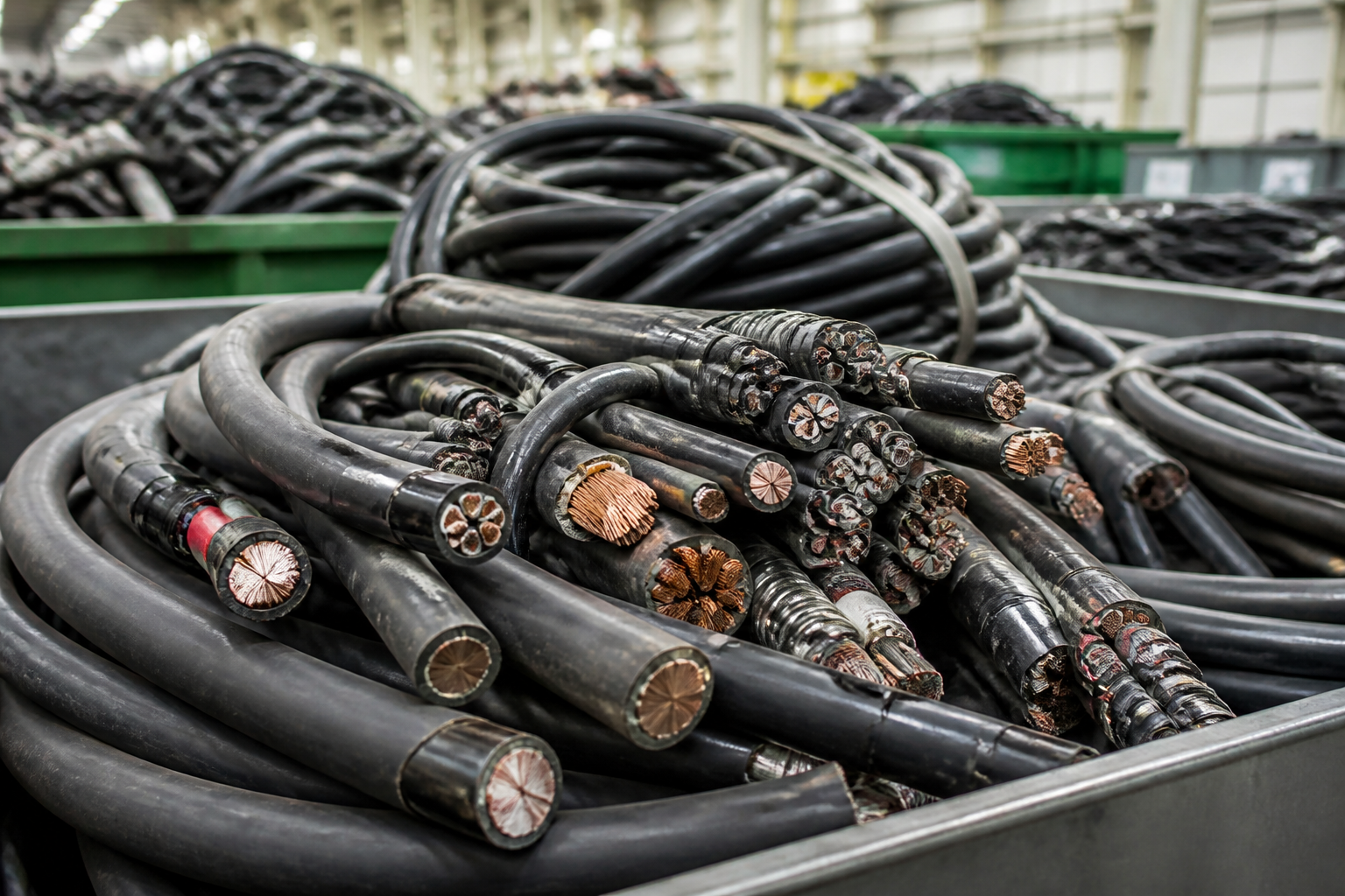 Cable Scrap industrial material